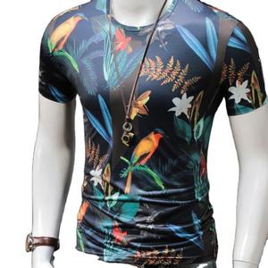 ผู้ผลิตเสื้อยืดซับลิเมชั่นสำหรับผู้ชาย รับผลิตเสื้อยืดแบบ OEM ขายส่งจากโรงงาน สำหรับแบรนด์ค้าปลีกทั่วโลก พร้อมเครือข่ายเสื้อผ้า - Product Image 1