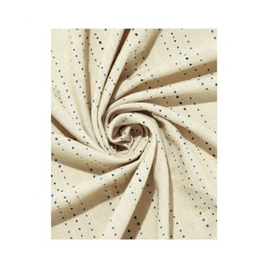 Nappe de table multifonctionnelle bleu beige brodée numérique imperméable jetable en gros mode 100% coton OEM personnalisée élégante - Product Image 1