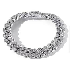 Wholesale Supply Handmade Luxury Moissanite Diamond Cuban Link Bracelet <b>for</b> <b>Men</b> and Women Available <b>for</b> Export Price - Product Image 5