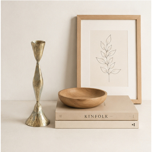 Luxury Hand-Forged Iron Taper Candle Stand with Hammered Texture Antique Brass Finish Metal <b>Candlestick</b> <b>Holder</b> for Living Room - Product Image 4