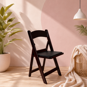 Resin Foldable Modern Design Outdoor Dining <b>Chair</b>-Waterproof <b>Stackable</b> Eco-Friendly Lightweight Comfortable for Hotel Villa Use - Product Image 1