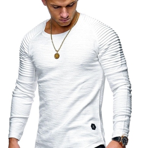 เสื้อเชิ้ตผู้ชายแขนยาวผ้าคอตตอน/ใยไผ่พิมพ์ลายยางนูน - Product Image 3