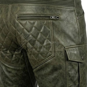 Pantalones de Motocicleta de Cuero Duradero de Calidad de Fabricante, Transpirables y Cómodos, con Diseño de Seguridad para Uso Prolongado - Product Image 6