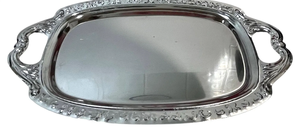 Plateau de service multifonctionnel élégant et moderne en argent, vente chaude, directement de l'usine indienne, pour la maison, les hôtels, la cuisine, les mariages - Product Image 6