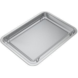Stainless Steel <b>Baking</b> Sheet with <b>Rack</b> 15.35 x 11.5 Cookie Sheet Pan Tray with Cooling <b>Rack</b> Nonstick Roasting Pan <b>Baking</b> Pan f - Product Image 1