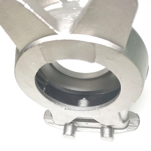 Boîtier de pompe robuste en acier inoxydable, composant de boîtier d'eau moulé avec précision par procédé à la cire perdue, pièce industrielle pour engrenages - Product Image 6