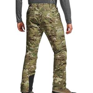 Pantalon de randonnée camouflage pour homme, pantalon tactique d'extérieur, pantalon cargo multi-poches, vêtements d'entraînement technique Ripstop - Product Image 2