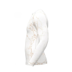 T-shirt de compression à manches longues pour homme, design Solid Trader Elite, coutures renforcées durables, idéal pour l'entraînement et la protection contre les éruptions cutanées - Product Image 5
