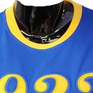 Camiseta de la Hermandad Sigma Gamma Rho con el Año de Fundación, Azul, para Mujer, Manga Corta, con Gráfico de Letras Griegas, Informal, Personalizada - Product Image 5