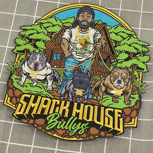 Parches Bordados Personalizados en Oferta, Parches Bordados Grandes Termoadhesivos o para Coser, Parches Bordados Personalizados con Gancho y Bucle para Ropa - Product Image 1