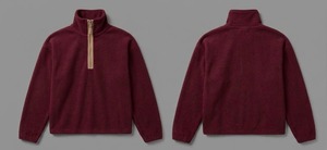 Sweat-shirt unisexe en polaire à demi-zip, col montant, manches longues, pour adulte, HAMILO SPORTS HS-101 - Product Image 4