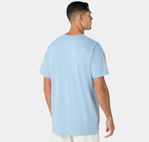 Men’s Oversized <b>Gym</b> T-Shirt Breathable Cotton Workout Tee Loose Fit Fitness Training Top Streetwear Athleisure <b>Pump</b> <b>Cover</b> - Product Image 2