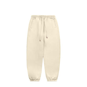 Pantalon de sport unisexe en coton, coupe ample, décontracté, style streetwear, tissu doux et respirant, fournisseur en gros, fabrication sur mesure OEM - Product Image 5