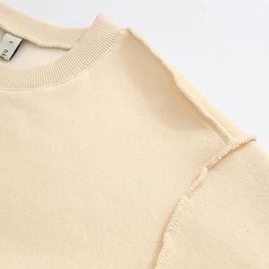 Nouvelle Arrivée 2026 – Sweat-shirt court en polaire pour femme à manches longues avec étiquette personnalisée, en polaire brossée douce 280 GSM - Product Image 6