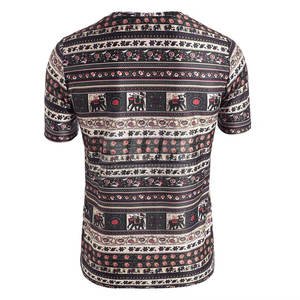 Camiseta Sublimada Estampada de Alta Calidad, Cómoda, 100% Algodón, Corte Holgado, Transpirable, Ecológica, de Secado Rápido, Personalizable para Hombre - Product Image 3