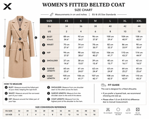 Manteau en laine cintré sur mesure pour femme, fabricant OEM ODM |   Manteau long élégant pour l'hiver, trench-coat de qualité supérieure, veste sur mesure pour femmes - Product Image 6