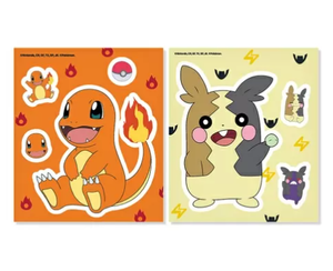 Kit de pegatinas de pintura de diamantes DIY de Pokémon, 2 hojas, Charmander, Morpeko, decoración cúbica de diamantes de imitación 5D coreanos, manualidades para niños, venta al por mayor - Product Image 1