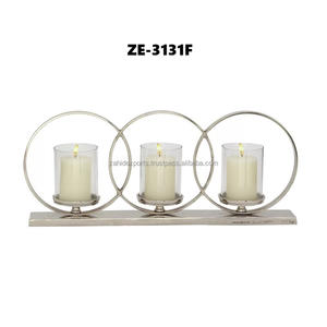 Porte-bougie en bois naturel fait à la main d'inspiration vintage Décoration d'intérieur traditionnelle Design élégant Noël Zahid Exports - Product Image 3