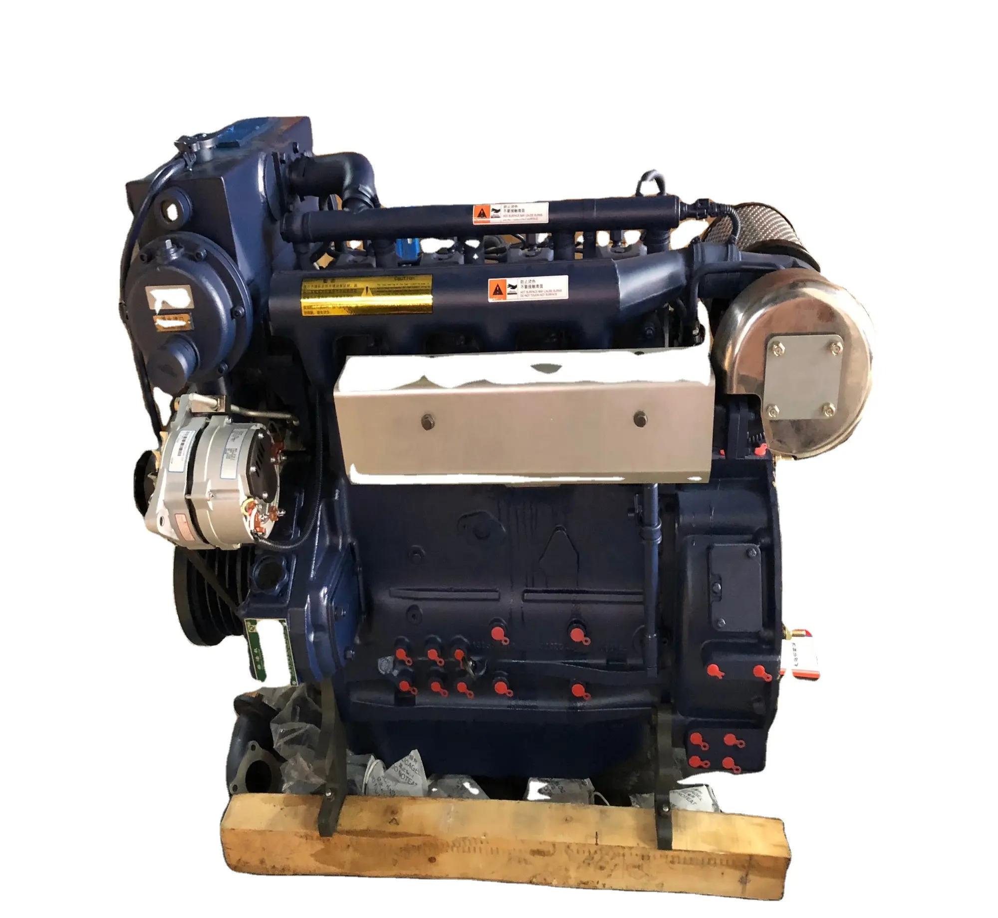 4 silindirli 102hp deniz dizel motor weichai deutz motor WP4C102-21 deniz motoru