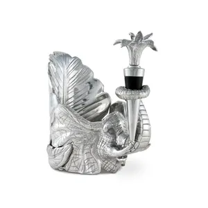 Luxury Handmade Metal Waterproof Farmhouse Bottle Stand Stylish <b>Wine</b> Holder Home Bar Decor Wholesale - Product Image 4