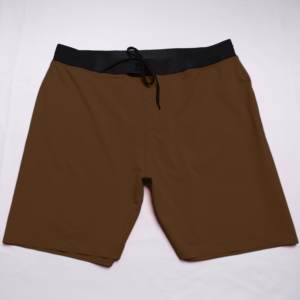 2025 Men's Lightweight UPF50+ <b>Board</b> Shorts Quick Dry Hawaiian Beach Trousers Spandex Mid Solid Breathable for Swimming Surfing - Product Image 1