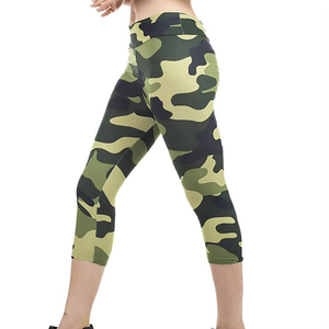 Women's High Waist Capri Leggings Fitness Yoga Wear Latest Fashion Comfortable Casual Style Breathable Women's Leggings - Product Image 2