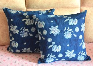 ปลอกหมอนอิงผ้าฝ้ายแท้ 100% พิมพ์ลายด้วยมือ พร้อมขอบเย็บอย่างดี เหมาะสำหรับใช้ในโรงแรม ตกแต่งโซฟา เตียงนอน และบ้าน - Product Image 5