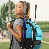 Tas Jinjing Peralatan Baseball dari Nilon/Poliester yang Tahan Lama dengan Tali Bahu yang Nyaman Kapasitas 30-40L untuk Sesi Latihan dan Hari Pertandingan.