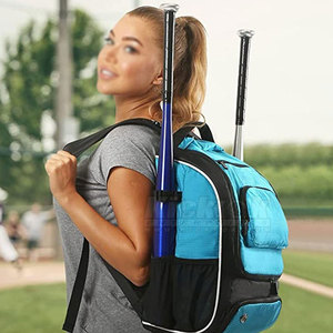 Bolsa de Transporte para Equipo de Béisbol de Nailon/Poliéster Resistente, Correa de Hombro Cómoda, Capacidad de 30-40L para Sesiones de Práctica y Días de Juego - Product Image 4