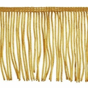 Gold Fringe Trim Tassel Lace Decorative Chain Fringe Curtains Upholstery Garments <b>Sofa</b> Sewing Accessories Bags Wholesale - Product Image 2