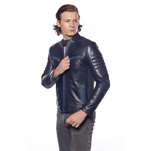 Nouvelle Arrivée 2026 : Blouson en Cuir pour Homme à Prix Abordable, Respirant, Durable, Grandes Tailles, Logo Personnalisé - Product Image 5