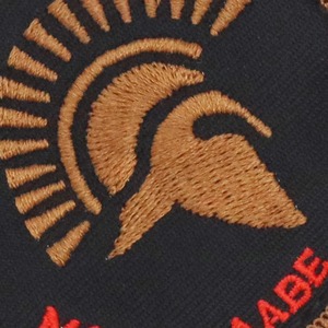 Patchs brodés en chenille thermocollants pour vêtements, avec logo 3D en sergé et grandes lettres, pour la vente en gros - Product Image 4