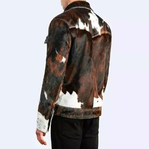 Service OEM, Fabricant, Conception de vestes en cuir de vachette, Qualité supérieure, Prix abordable, Veste en cuir de vachette, Prix de gros - Product Image 3
