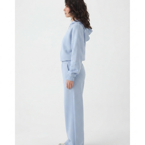 Vêtements de sport pour femmes de haute qualité en gros, ensemble survêtement personnalisé 2 pièces, sweat-shirt ample et pantalon de jogging, survêtements grande taille pour femmes - Product Image 6
