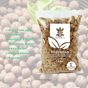 Argile expansée de haute qualité 1L LECA, support de culture léger, poreux et réutilisable pour plantes hydroponiques et aquaponiques - Product Image 4