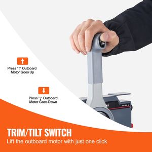 Centralina di controllo marina Yamaha 4 tempi con telecomando fuoribordo a montaggio laterale 703-48205-16 per controllo acceleratore barca - Product Image 4