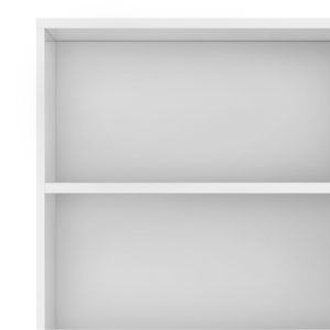 Libreria Harper bianca con contenitore: soluzione d'arredo pratica ed elegante - Product Image 5