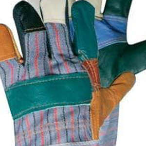 Gants de travail en cuir pas chers avec manchette caoutchoutée, doublure en coton, fourrure, polaire ou jersey, gants de travail de haute qualité, antistatiques et résistants à l'abrasion - Product Image 6