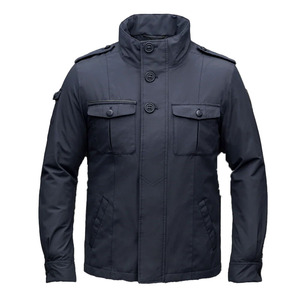 Mens Reflective Industrial Safety Jacket Durable <b>Utility</b> Workwear With Practical Pocket Configuration Features - Product Image 2