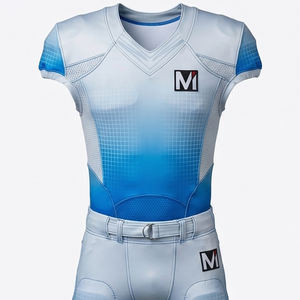 Uniforme de football américain professionnel, tissu résistant anti-déchirure, kit personnalisé sublimé pour les matchs de football, tenue de jour de match - Product Image 1