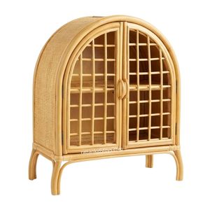 Armoire à poupées en rotin tressé de qualité supérieure, vente chaude, prix d'usine mondial, durable, pour chambre d'enfant, meilleur choix - Product Image 1