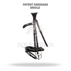 Brida de doma ecuestre patentada, tamaño completo, para equitación inglesa y presentaciones de doma. - Product Image 2