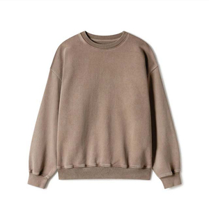Wholesale Men's Crew Neck Sweatshirt Hot Fashion Sublimation Tie Dye <b>Hoodie</b> <b>Plain</b> Dyed Sweat for Gym for Winter - Product Image 1