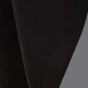 Leggings de compression pour hommes, longueur intégrale, noirs et gris, avec empiècements, taille élastique, en Spandex et Nylon, pour le fitness - Product Image 2