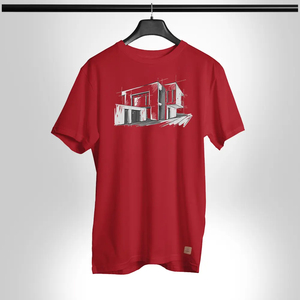 Men's Regular Fit 100% Cotton <b>T</b>-<b>Shirt</b> Front Logo O-Neck Casual Solid Jersey Knit <b>Silk</b> Screen Printed Breathable Quick Dry - Product Image 4