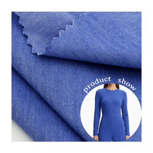 Tissu sergé unique en coton/polyester pour vêtements de sport - Product Image 1