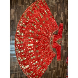 Designer Wedding Apparel Beautiful Zari Work <b>Lehenga</b> Choli - Product Image 5
