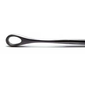 Pinces à éponges en acier inoxydable de haute qualité, 9,5 et 10 pouces, à mâchoires ovales dentelées, instrument chirurgical manuel certifié CE - Product Image 6