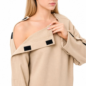 Women's Shoulder Surgery shirt Easy Dressing Top Recovery Pullover <b>Arm</b> <b>Sling</b> Cast Friendly Recovery Pullover Top - Product Image 4