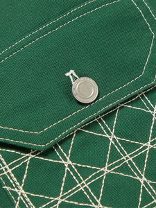 Chaqueta de Invierno Personalizada OEM para Hombre, Ropa de Trabajo Resistente de Lona con Diseño de Cuello Camisero, Aspecto Vintage Lavado, Exterior de Cachemira - Product Image 6